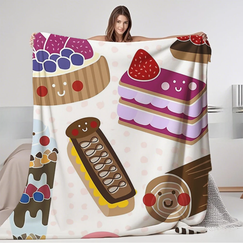 Modern Flannel Bed Blanket New Sweet Tooth Quilted Bed Runner Bedsheet Breathable Blankets For Campers Adults Outdoor Patio
Modern Flannel Bed Blanket New Sweet Tooth Quilted Bed Runner Bedsheet Breathable Blankets For Campers Adults Outdoor Patio