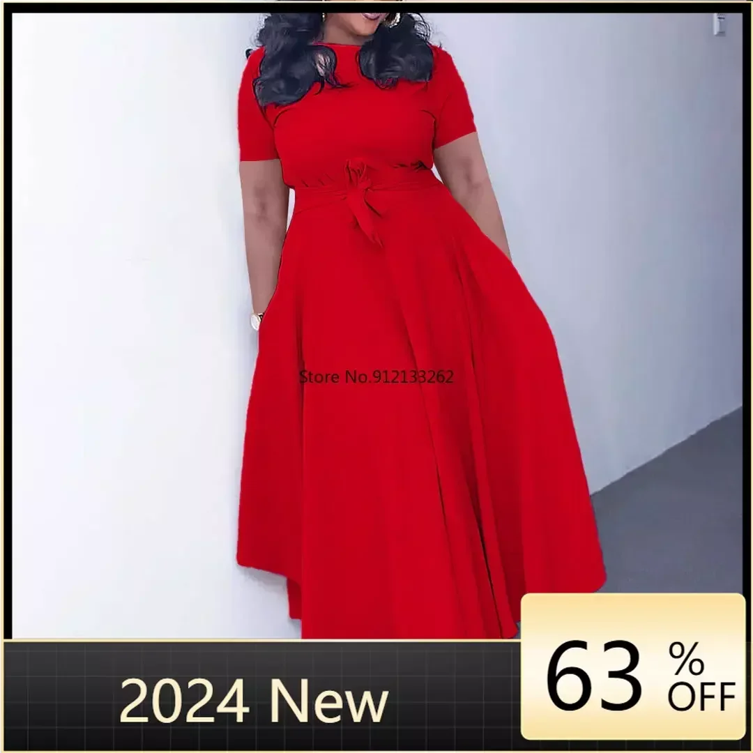 Africa Dress for Women for Evening Party African Women O-neck Polyester Solid Color Long Dress Ankara Dresses African Clothes
Africa Dress for Women for Evening Party African Women O-neck Polyester Solid Color Long Dress Ankara Dresses African Clothes
