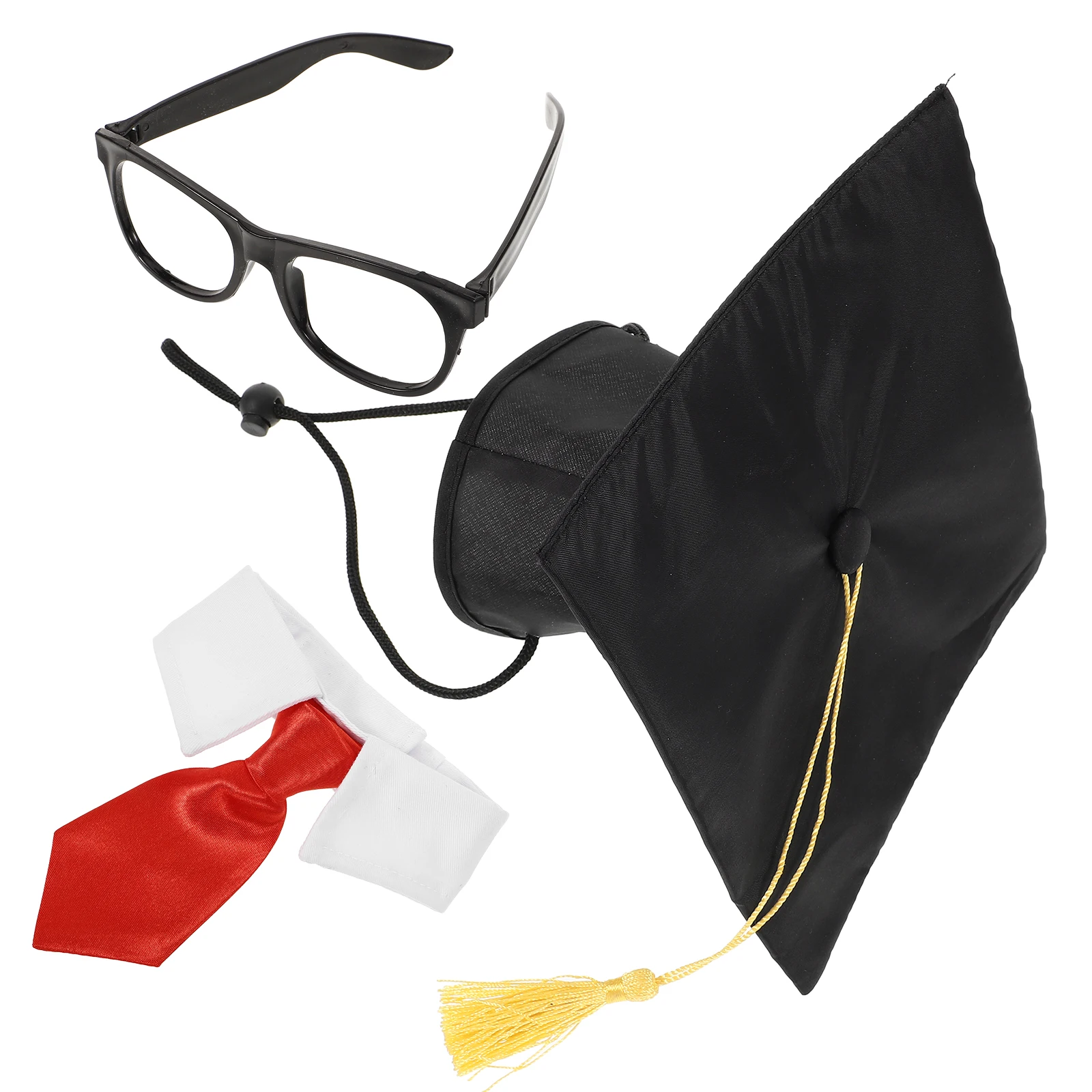 Cap Tie Set Graduation Ceremony Dog Caps Party Decorations Dress Hat Accessories Non-woven Fabric Photo Props
Cap Tie Set Graduation Ceremony Dog Caps Party Decorations Dress Hat Accessories Non-woven Fabric Photo Props