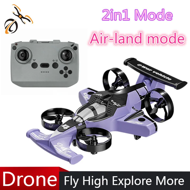 CZ04 Mini Drone Rc Aircraft Headless Mode 2in1 2.4G Drift Car 360° Roll Dual Mode Land and Air Quadcopter Racing Gift Toys
CZ04 Mini Drone Rc Aircraft Headless Mode 2in1 2.4G Drift Car 360° Roll Dual Mode Land and Air Quadcopter Racing Gift Toys