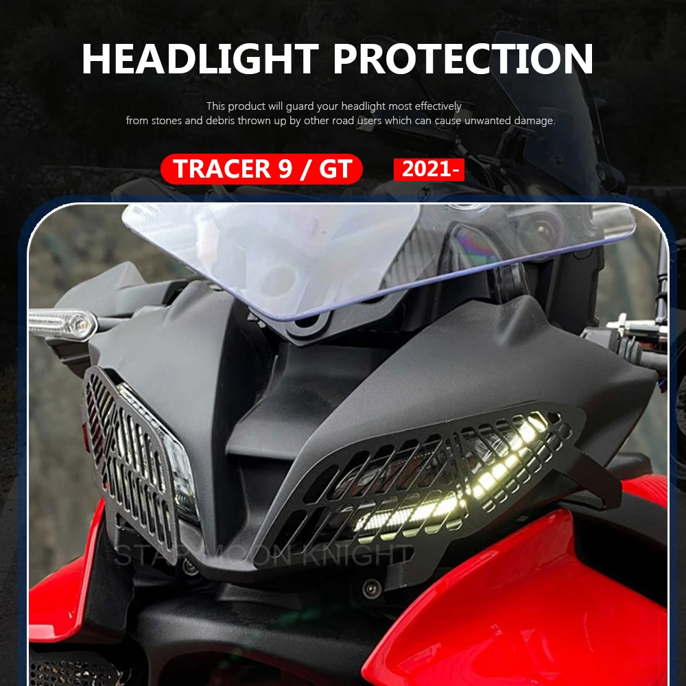 For Yamaha Tracer 9 GT Tracer9 2021 2022 - Headlight Head Light Guard Protector Cover Protection Grill Motorcycle Accessories
For Yamaha Tracer 9 GT Tracer9 2021 2022 - Headlight Head Light Guard Protector Cover Protection Grill Motorcycle Accessories