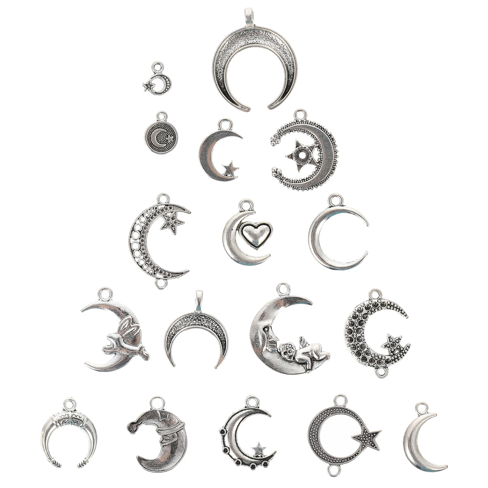 3 Bags Bracelet Necklace Pendant Accessories Jewelry DIY Alloy Earrings Making Charm
3 Bags Bracelet Necklace Pendant Accessories Jewelry DIY Alloy Earrings Making Charm