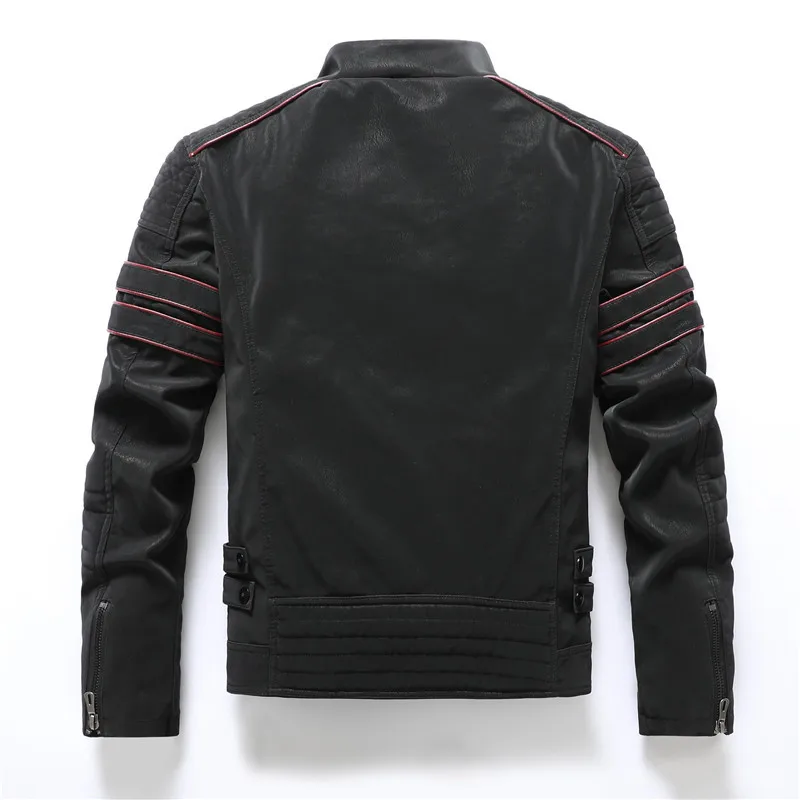 fleece warm Leather Jacket men New Men's Leather Jackets Autumn Casual Motorcycle PU Jacket Biker Leather Coats Brand Clothing
fleece warm Leather Jacket men New Men's Leather Jackets Autumn Casual Motorcycle PU Jacket Biker Leather Coats Brand Clothing