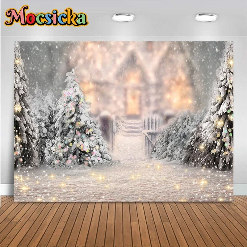 Mocsicka Winter Christmas Decoration Photography Background House Tree Shiny Lights Snowflake Wallpaper Backdrop Photobooth Prop
Mocsicka Winter Christmas Decoration Photography Background House Tree Shiny Lights Snowflake Wallpaper Backdrop Photobooth Prop