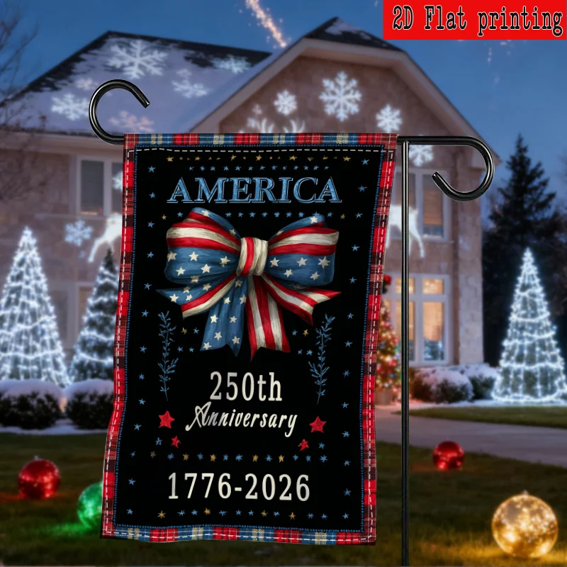 Флаг для сада с надписью «America Bold Letter», двусторонняя печать, устойчивый к выцветанию полиэстер, уличный декор для патио, двора, газона, веранды
Флаг для сада с надписью «America Bold Letter», двусторонняя печать, устойчивый к выцветанию полиэстер, уличный декор для патио, двора, газона, веранды