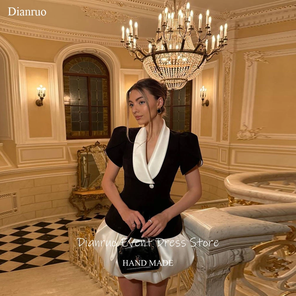 Dianruo Атласное платье для выпускного вечера с пышными рукавами выше колена с контрастным воротником Платье для выпускного вечера с v-образным вырезом Vestidos De Gala De Noche по индивидуальному заказу
Dianruo Атласное платье для выпускного вечера с пышными рукавами выше колена с контрастным воротником Платье для выпускного вечера с v-образным вырезом Vestidos De Gala De Noche по индивидуальному заказу