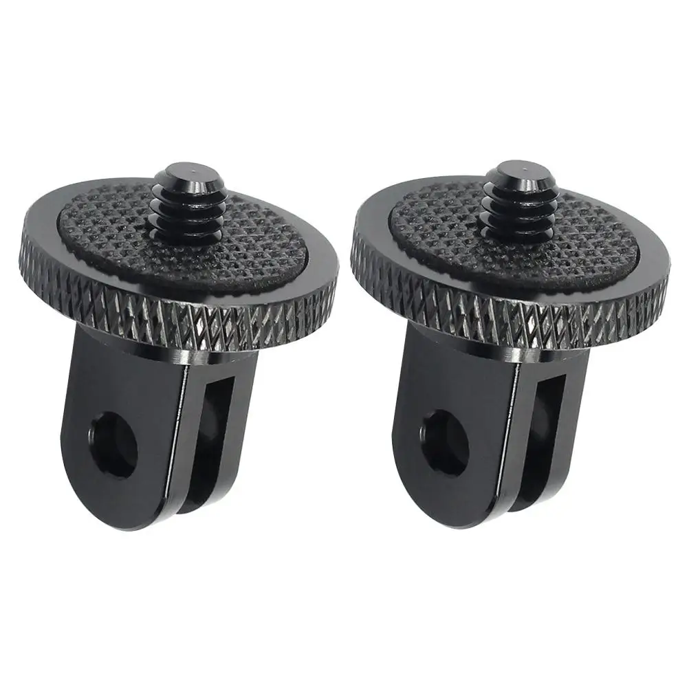 2PCS Tripod Mount Adapter 1/4 Inch Universal Camera Accessories Action CamBracket Monopod Holder Aluminum Durable
2PCS Tripod Mount Adapter 1/4 Inch Universal Camera Accessories Action CamBracket Monopod Holder Aluminum Durable