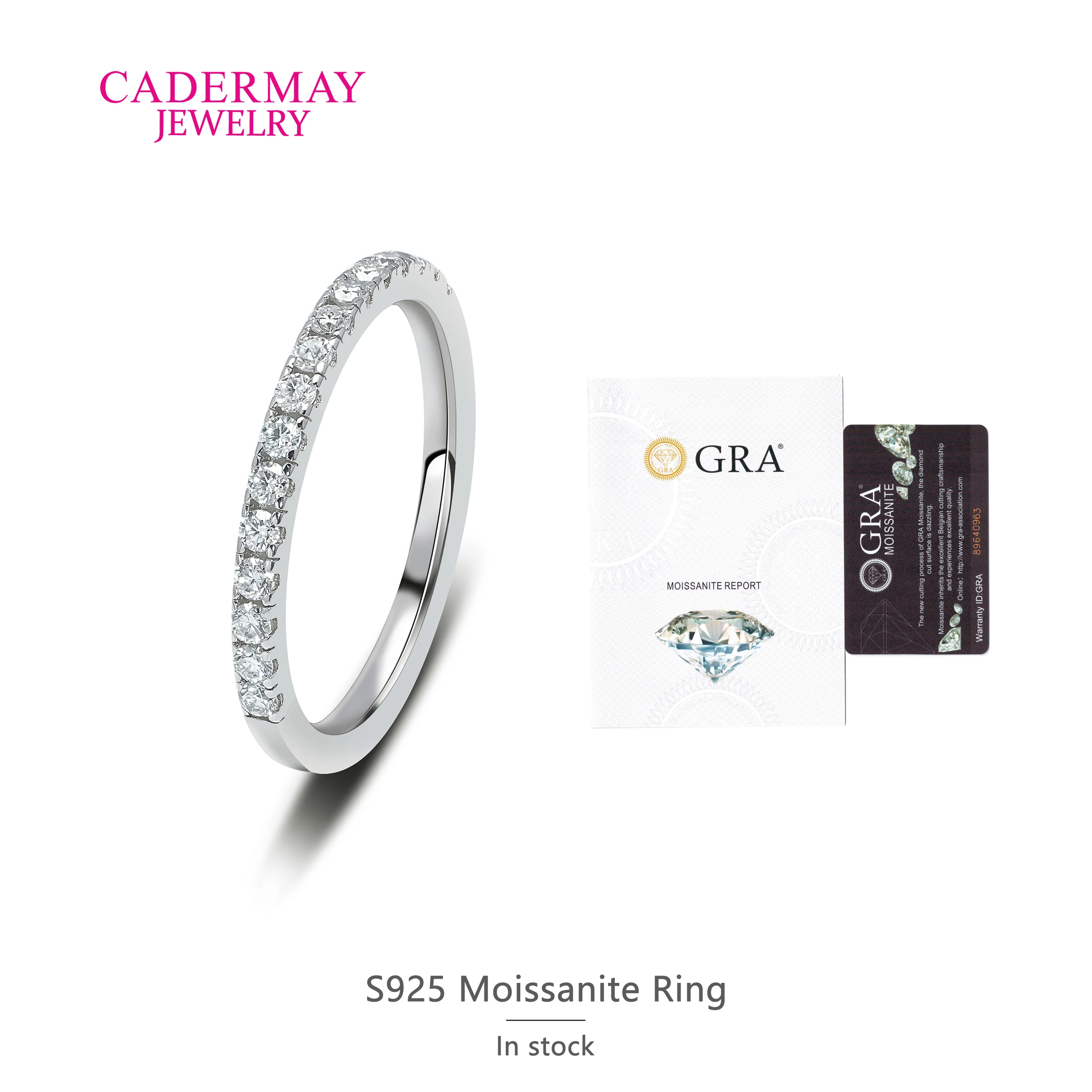 High Quality 1.8mm Main Stone D VVS Moissanite Band 925 Sterling Silver Eternity Band Ring Stacking Moissanite ring for Women
High Quality 1.8mm Main Stone D VVS Moissanite Band 925 Sterling Silver Eternity Band Ring Stacking Moissanite ring for Women