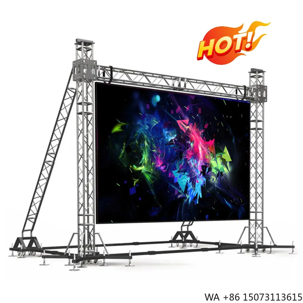 P3.91/P4.81 Outdoor LED Rental Wall Die-Cast Cabinet Waterproof Stage
P3.91/P4.81 Outdoor LED Rental Wall Die-Cast Cabinet Waterproof Stage