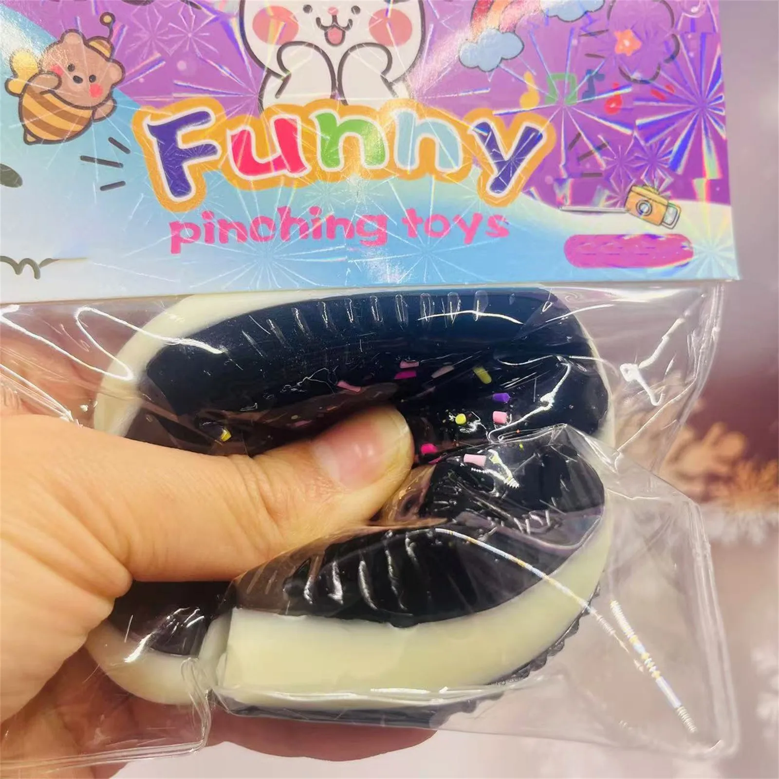 Oreo Pinch Fun игрушки для снятия стресса имитация Oreo креативные игрушки ощущение грязи медленный отскок игрушки для подарков
Oreo Pinch Fun игрушки для снятия стресса имитация Oreo креативные игрушки ощущение грязи медленный отскок игрушки для подарков