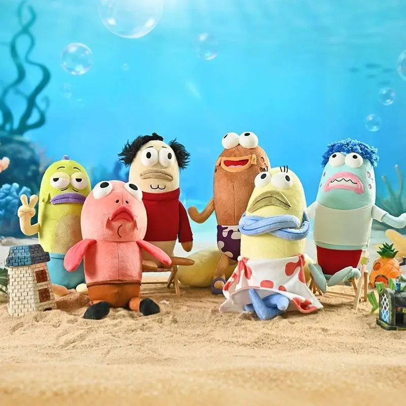 Anime SpongeBo Clownfish Bikini Bottom Resident Passer - By Mermaid Plush Doll Ugly - Cute Abstract Figurine Decoration Toy New
Anime SpongeBo Clownfish Bikini Bottom Resident Passer - By Mermaid Plush Doll Ugly - Cute Abstract Figurine Decoration Toy New