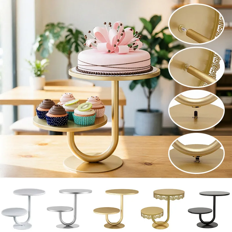 Metal Cake Stand Double Layer Detachable Dessert Table Pastry Display Rack Wedding Storage Shelf Halloween Cake Stand Decoration
Metal Cake Stand Double Layer Detachable Dessert Table Pastry Display Rack Wedding Storage Shelf Halloween Cake Stand Decoration