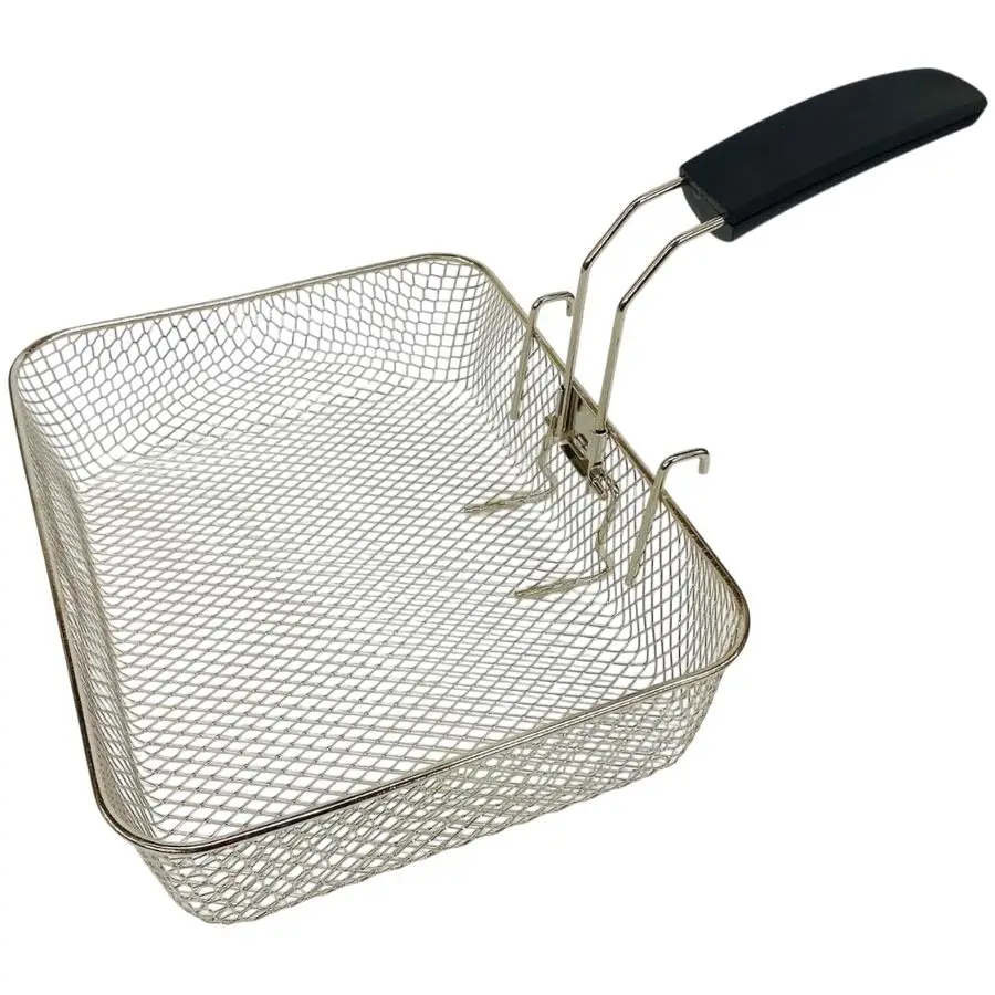 Jumbo ProFry Basket for use with Dual Basket ProFry models, 09992
Jumbo ProFry Basket for use with Dual Basket ProFry models, 09992
