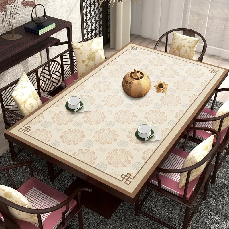 Retro Pattern Tablecloth PVC Leather Dining Table Mats Waterproof Home Oil-proof TV Cabinet Non-slip Protector Pad Decoration
Retro Pattern Tablecloth PVC Leather Dining Table Mats Waterproof Home Oil-proof TV Cabinet Non-slip Protector Pad Decoration