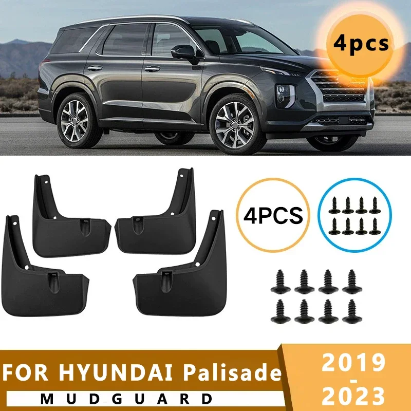 Mud Flaps Fit for HYUNDAI Palisade 2019-2023 2020 2021 2022 Mudguards Tire Fenders Splash Proof Accessories Wheel Guards 4ps
Mud Flaps Fit for HYUNDAI Palisade 2019-2023 2020 2021 2022 Mudguards Tire Fenders Splash Proof Accessories Wheel Guards 4ps
