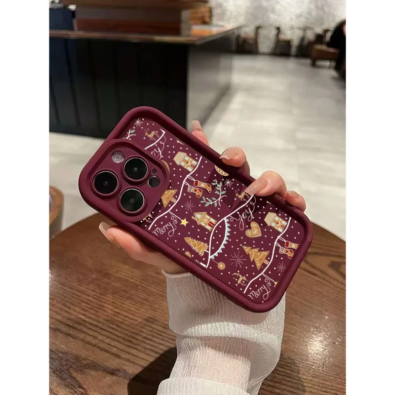 Winter Christmas themed design phone case suitable for iPhone17 16 15 14 13 12 11Pro/Max/Plus anti drop and shockproof backcover
Winter Christmas themed design phone case suitable for iPhone17 16 15 14 13 12 11Pro/Max/Plus anti drop and shockproof backcover