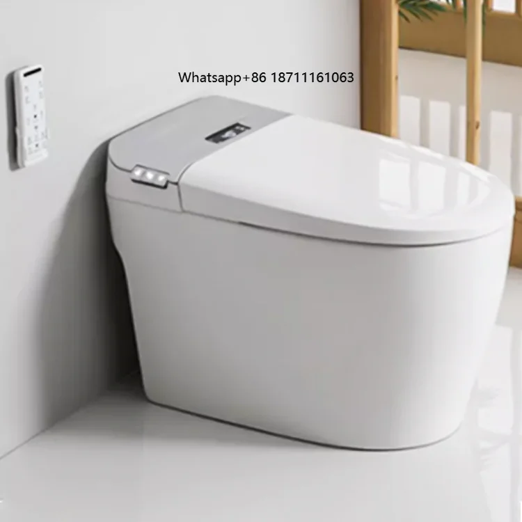 Modern Luxury Ceramic Smart Toilet Commode Water Closet Toilet Multi-Color Selection Instant Heated Seat Remote Control Included
Modern Luxury Ceramic Smart Toilet Commode Water Closet Toilet Multi-Color Selection Instant Heated Seat Remote Control Included