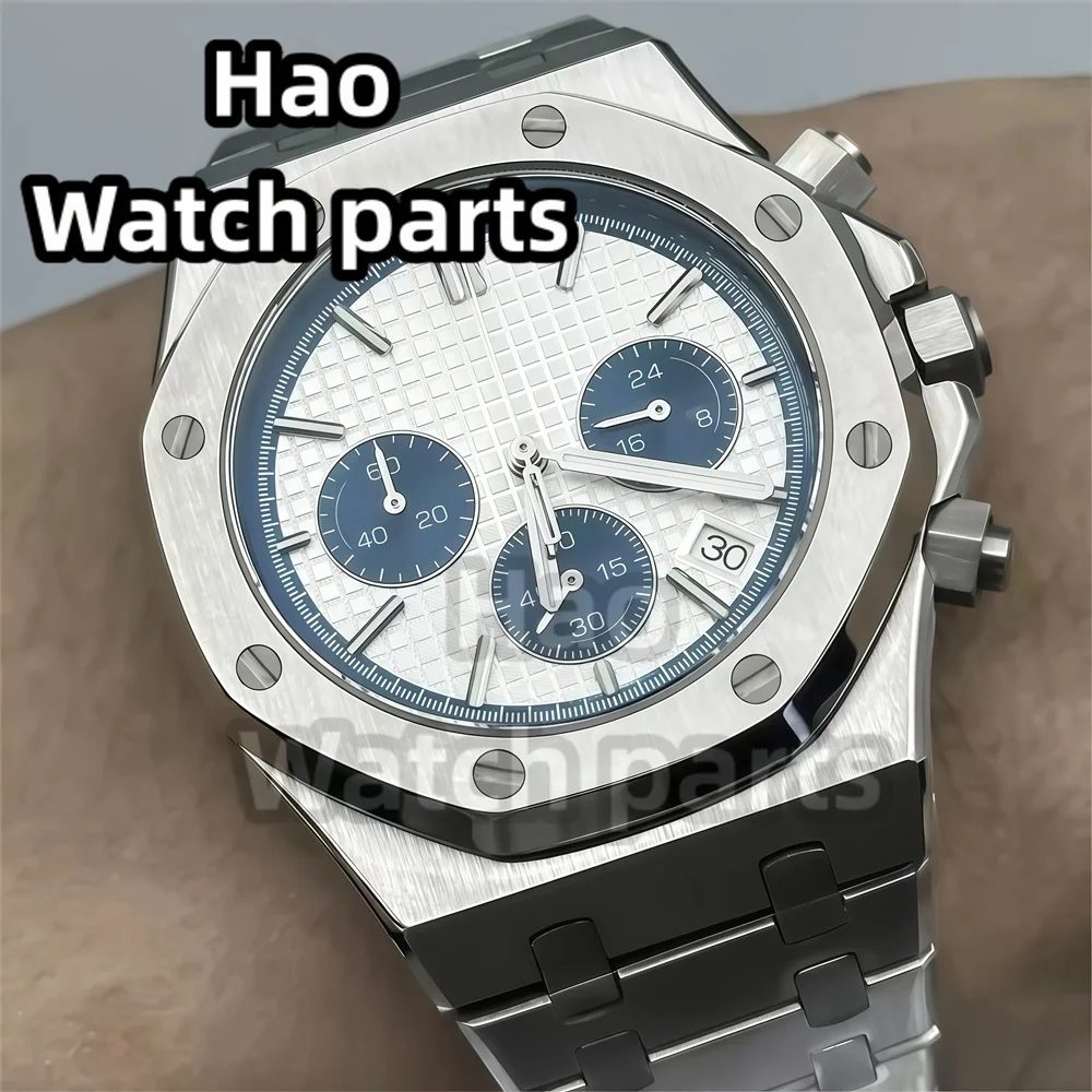 BLIGER Men's High-End VK63 Multi-Function Chronograph Quartz Watch 42mm Silver Stainless Steel Case Strap Sapphire Glass 5Bar
BLIGER Men's High-End VK63 Multi-Function Chronograph Quartz Watch 42mm Silver Stainless Steel Case Strap Sapphire Glass 5Bar