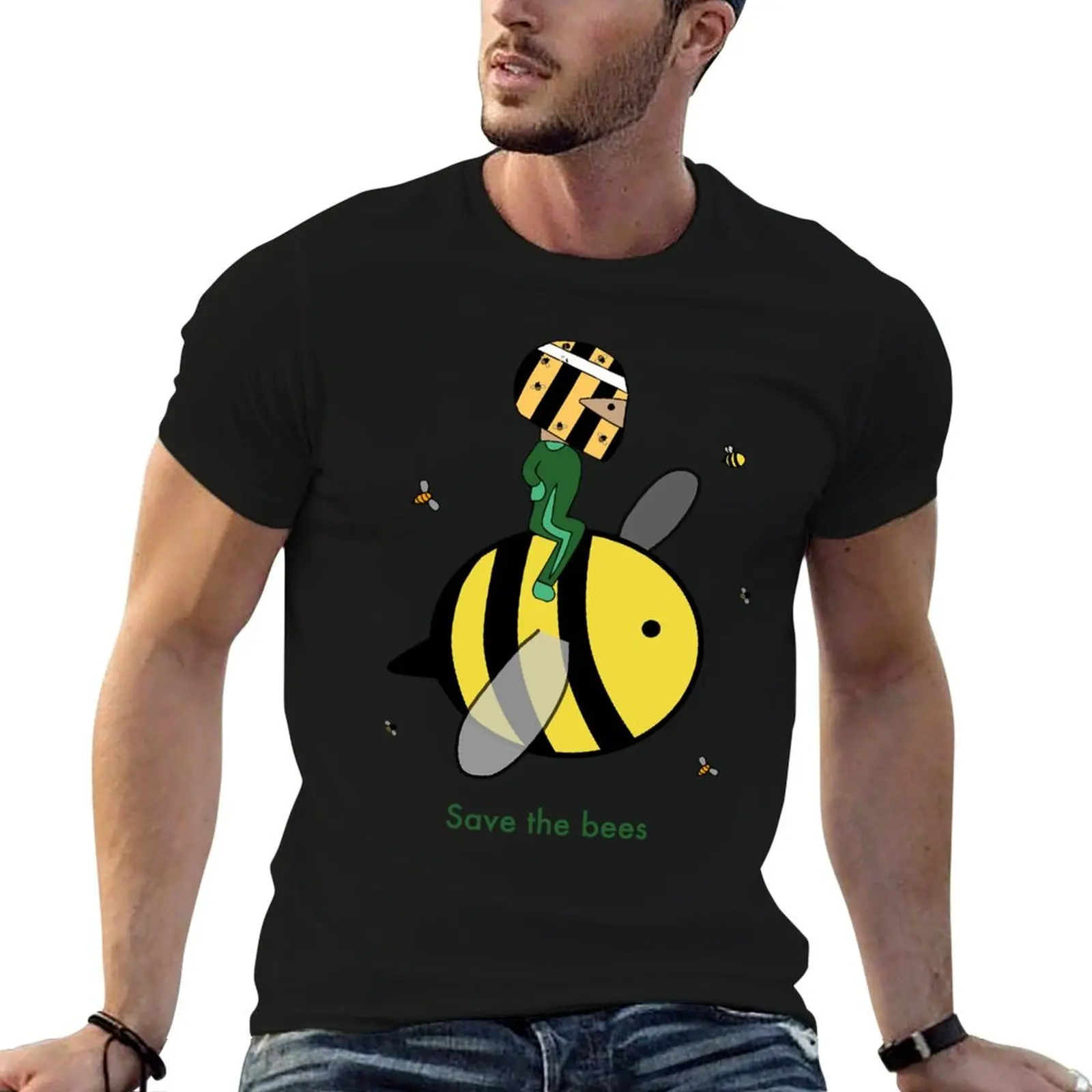 Save the Bees - F1 driver cartoon - DoodleAndDrive T-Shirt funny t shirts cotton funny t shirts dark humor T-Shirt
Save the Bees - F1 driver cartoon - DoodleAndDrive T-Shirt funny t shirts cotton funny t shirts dark humor T-Shirt