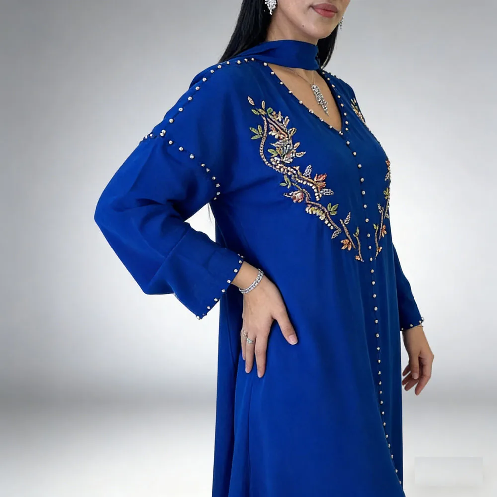 Eid Mubarak Diamond Abaya for Elegant Women Modest Muslim Dress Dubai Jalabiya Turkey Kaftan Islamic Formal Clothing Party Gown
Eid Mubarak Diamond Abaya for Elegant Women Modest Muslim Dress Dubai Jalabiya Turkey Kaftan Islamic Formal Clothing Party Gown