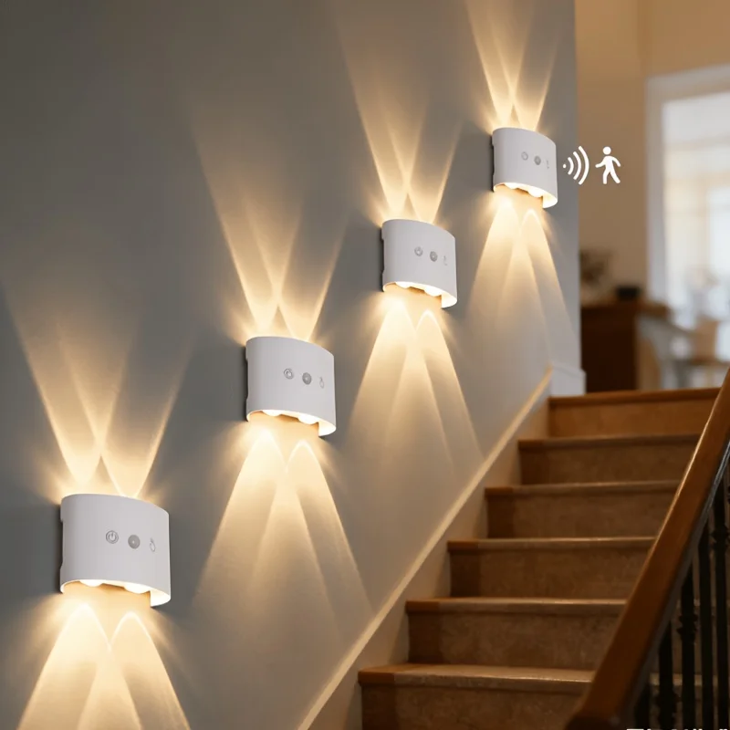 Magnetic-Mounted Sensor Wall Lamps For Hallways Stairwells Bedrooms Bedside Home Lighting Charging LED Night Lights
Magnetic-Mounted Sensor Wall Lamps For Hallways Stairwells Bedrooms Bedside Home Lighting Charging LED Night Lights