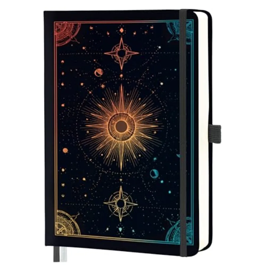 Lined Journal Notebook for Women and Men, A5 Hardcover PU Leather Journals for Writing, 100 GSM Thick Paper, Perfect for Colleg
Lined Journal Notebook for Women and Men, A5 Hardcover PU Leather Journals for Writing, 100 GSM Thick Paper, Perfect for Colleg