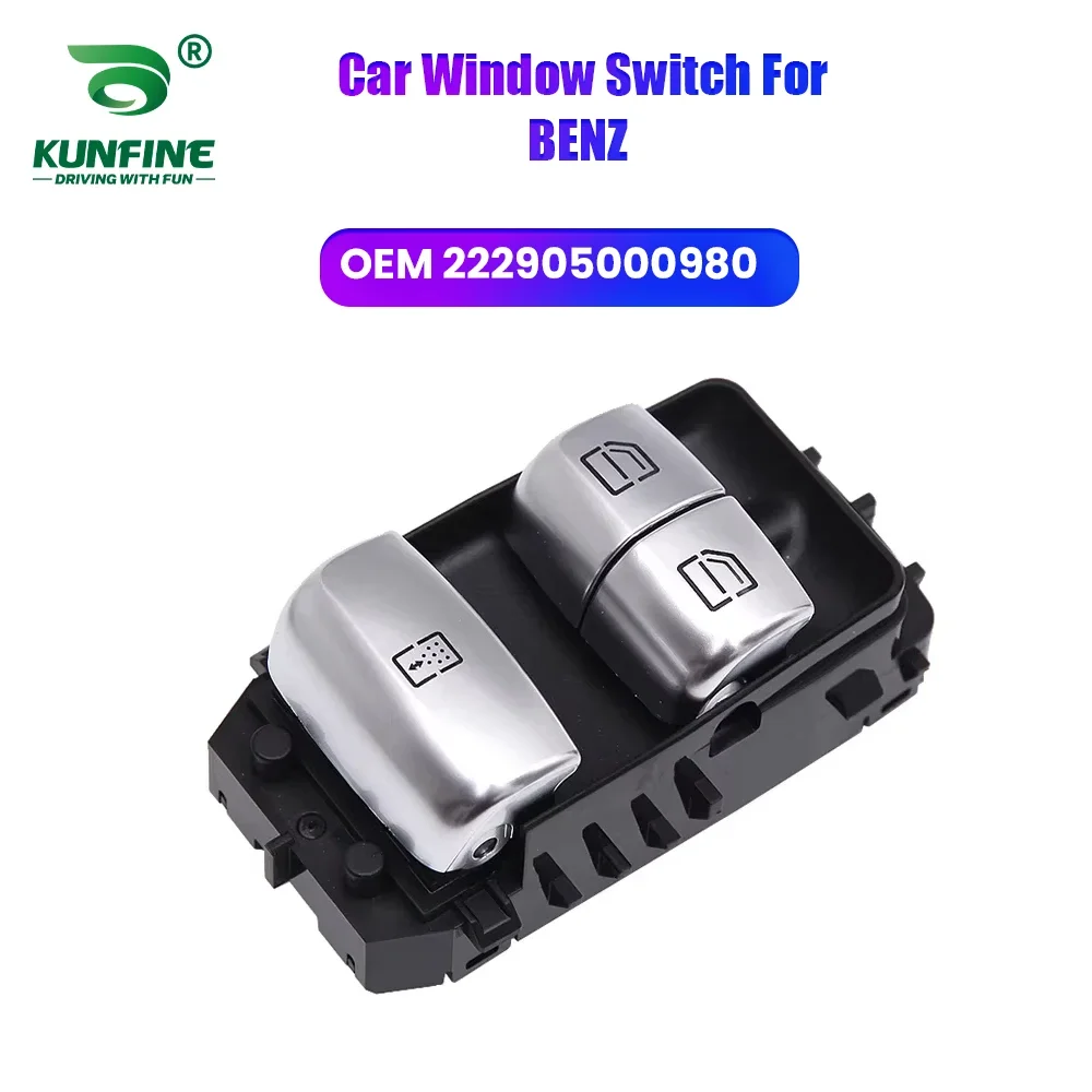 Car Window Switch Button Front Left Power Master Control For BENZ Part NO. 222905000980
Car Window Switch Button Front Left Power Master Control For BENZ Part NO. 222905000980