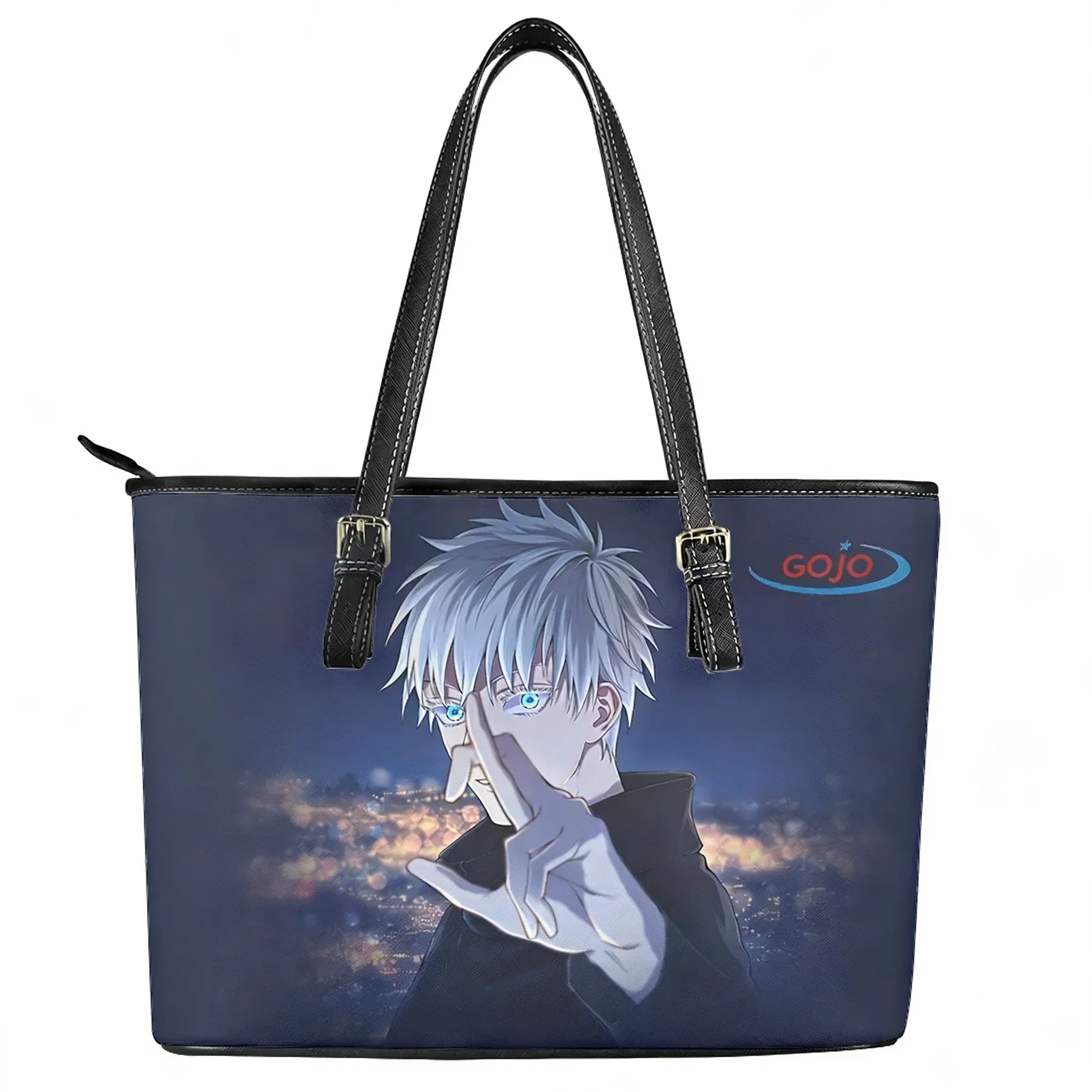 Satoru Gojo Handbag Mens Womens Personalized Tote Bag Fashion Shoulder Bag Business Commuter Leather Print Purse Customize Bags
Satoru Gojo Handbag Mens Womens Personalized Tote Bag Fashion Shoulder Bag Business Commuter Leather Print Purse Customize Bags