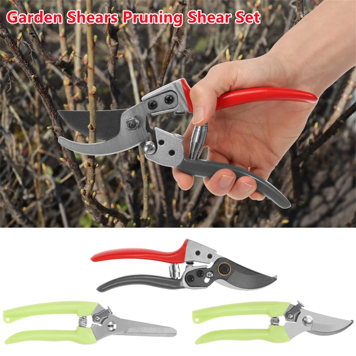 3 шт. сменный секатор из нержавеющей стали, пружинные садовые ножницы, кусачки, ножницы для растений, компоненты, садовые секаторы
3 шт. сменный секатор из нержавеющей стали, пружинные садовые ножницы, кусачки, ножницы для растений, компоненты, садовые секаторы