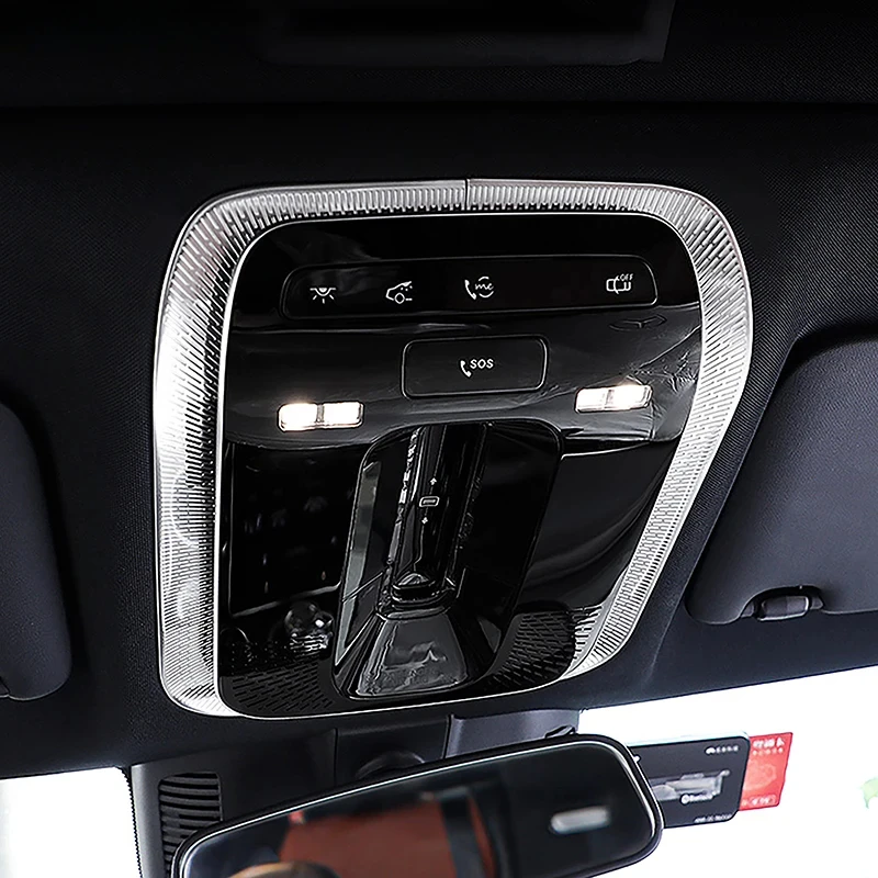 Stainless Steel Roof Reading Lamp Decoration Cover Trim For Mercedes Benz E Class W214 2024 Car Styling Interior Accessories
Stainless Steel Roof Reading Lamp Decoration Cover Trim For Mercedes Benz E Class W214 2024 Car Styling Interior Accessories