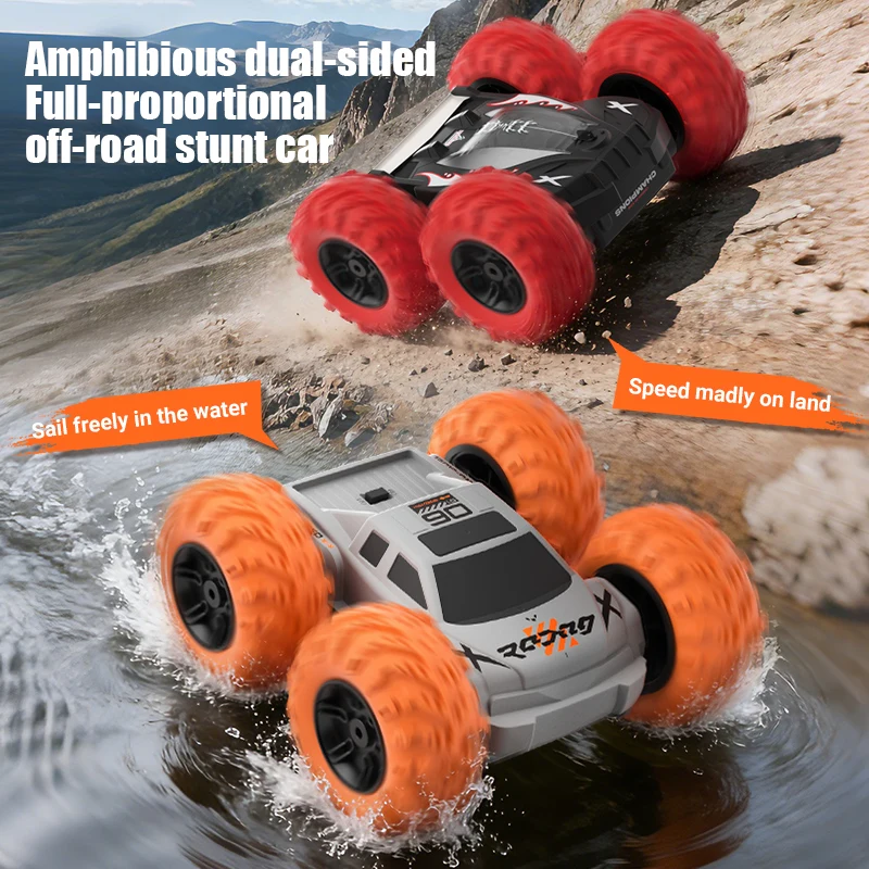 Q242 Amphibious Dual-sided off-road stunt vehicle Supports 4G RC Vehicle Enabling Multi-player Competition Children's Toy Gift
Q242 Amphibious Dual-sided off-road stunt vehicle Supports 4G RC Vehicle Enabling Multi-player Competition Children's Toy Gift