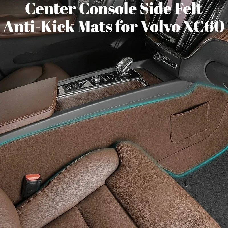 Car Modified Protective Accessories, Interior Center Console Both Side Felt Anti-Kick Mats Fit for Volvo XC60 2021-2026 durable
Car Modified Protective Accessories, Interior Center Console Both Side Felt Anti-Kick Mats Fit for Volvo XC60 2021-2026 durable