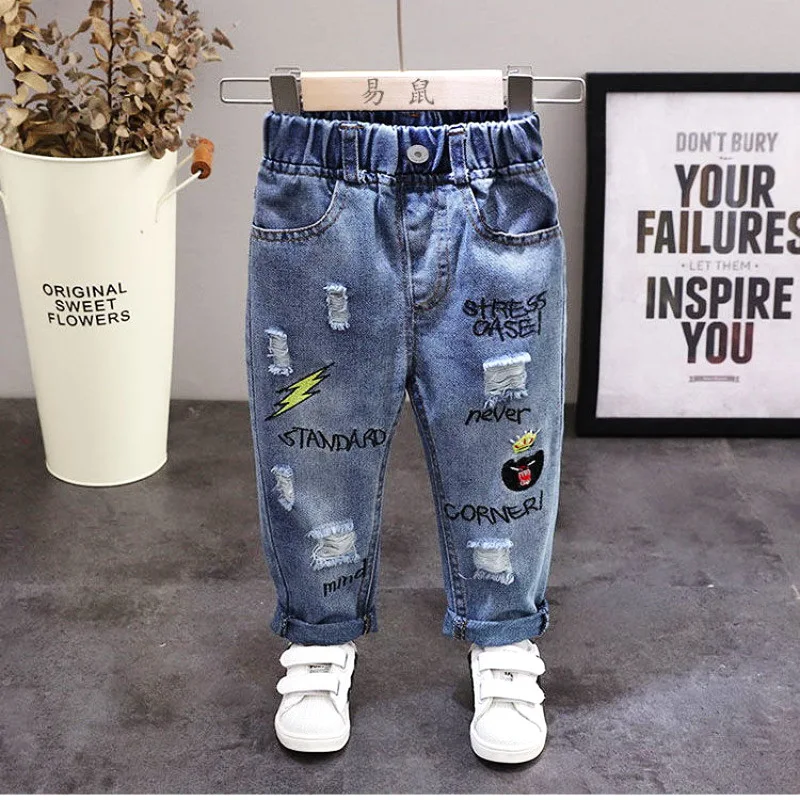 Джинсы для мальчиков, прямые брюки для девочек и малышей, модные весенне-осенние джинсовые брюки с рваными дырками для маленьких мальчиков и девочек, Новое поступление 2025 г.
Джинсы для мальчиков, прямые брюки для девочек и малышей, модные весенне-осенние джинсовые брюки с рваными дырками для маленьких мальчиков и девочек, Новое поступление 2025 г.