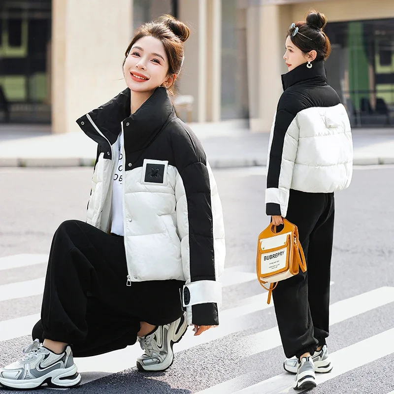 Winter Down Cotton Jacket Women Parka Puffer Jacket Long Sleeve High Waist Coat Y2k Thickened Warm Top Female Coat Women Clothes
Winter Down Cotton Jacket Women Parka Puffer Jacket Long Sleeve High Waist Coat Y2k Thickened Warm Top Female Coat Women Clothes