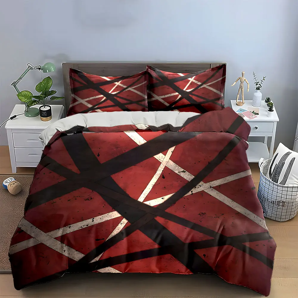 Abstract Geometric Art Set Decor Bedding Set with 1 Duvet Cover 2 Pillowcases Single Double King Queen, Gift
Abstract Geometric Art Set Decor Bedding Set with 1 Duvet Cover 2 Pillowcases Single Double King Queen, Gift