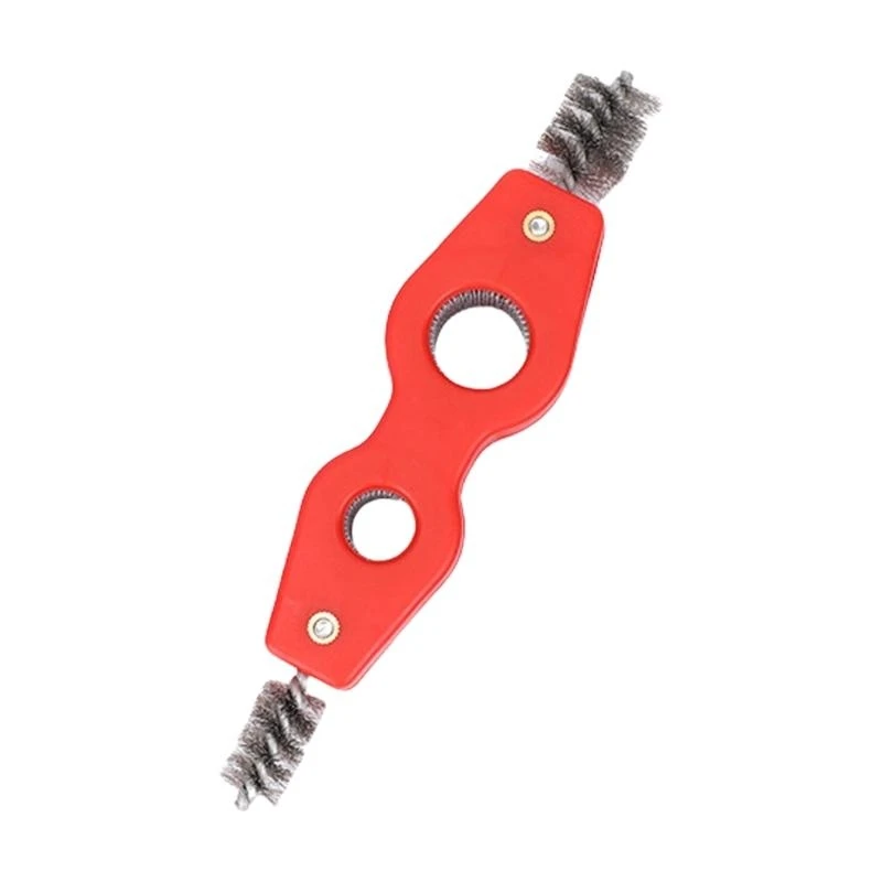652F Multifunction Steel Wire Brush for Car Battery Terminal Maintenance and Copper Pipe Polishing Deburring Cleaning Brush
652F Multifunction Steel Wire Brush for Car Battery Terminal Maintenance and Copper Pipe Polishing Deburring Cleaning Brush