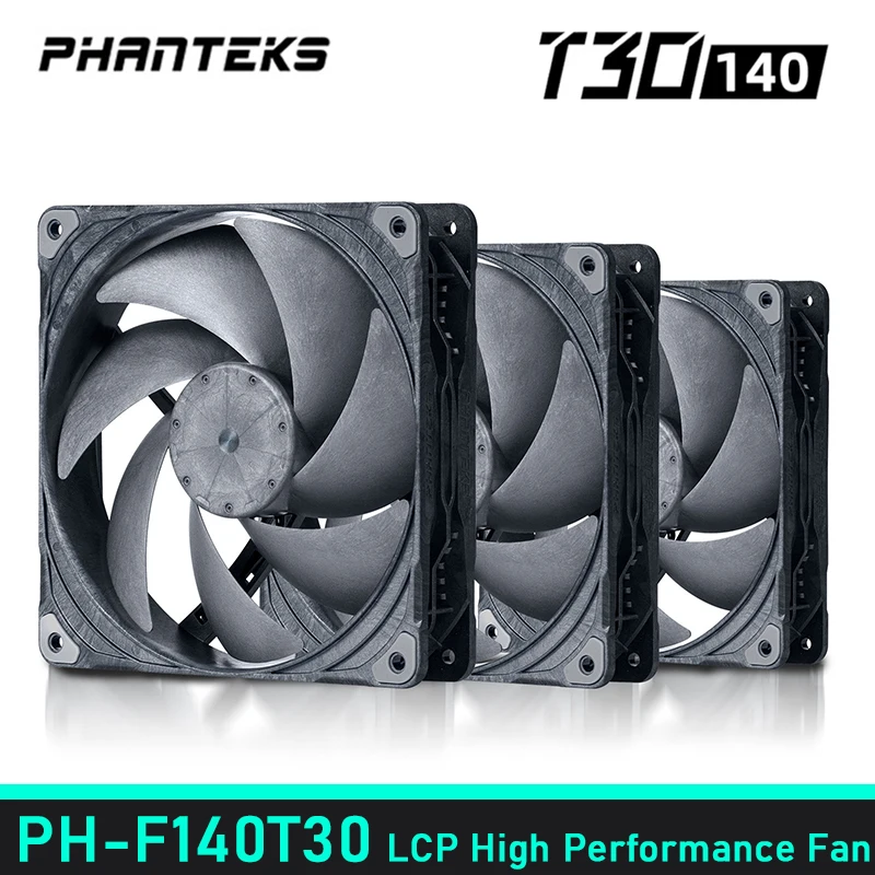 Вентилятор PHANTEKS T30 PH-F140T30 140 мм для корпуса ПК, промышленный, с высоким давлением воздушного потока, для систем водяного охлаждения, PWM, T30-140
Вентилятор PHANTEKS T30 PH-F140T30 140 мм для корпуса ПК, промышленный, с высоким давлением воздушного потока, для систем водяного охлаждения, PWM, T30-140