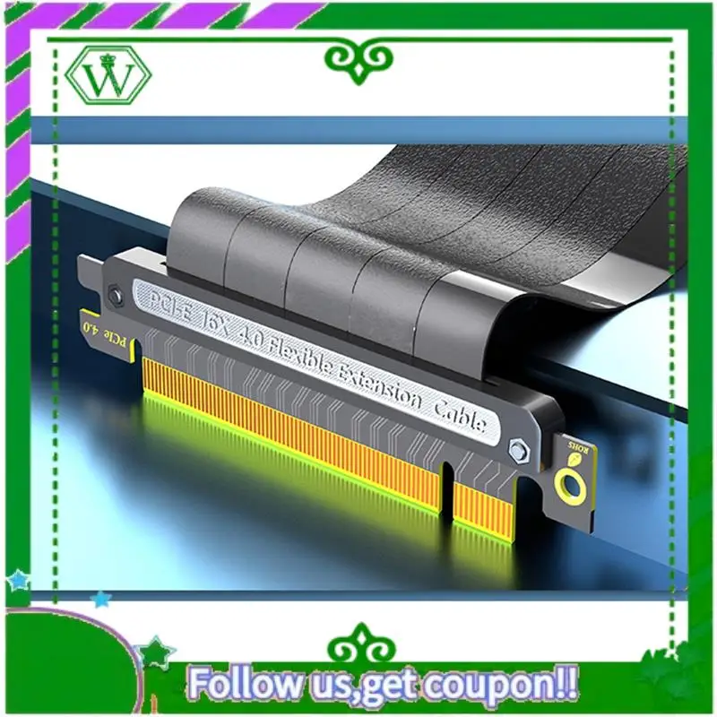 Reliable-High-Quality PCIE 4.0 X16 Riser Cable Extension For Efficient Graphics Card Performance
Reliable-High-Quality PCIE 4.0 X16 Riser Cable Extension For Efficient Graphics Card Performance