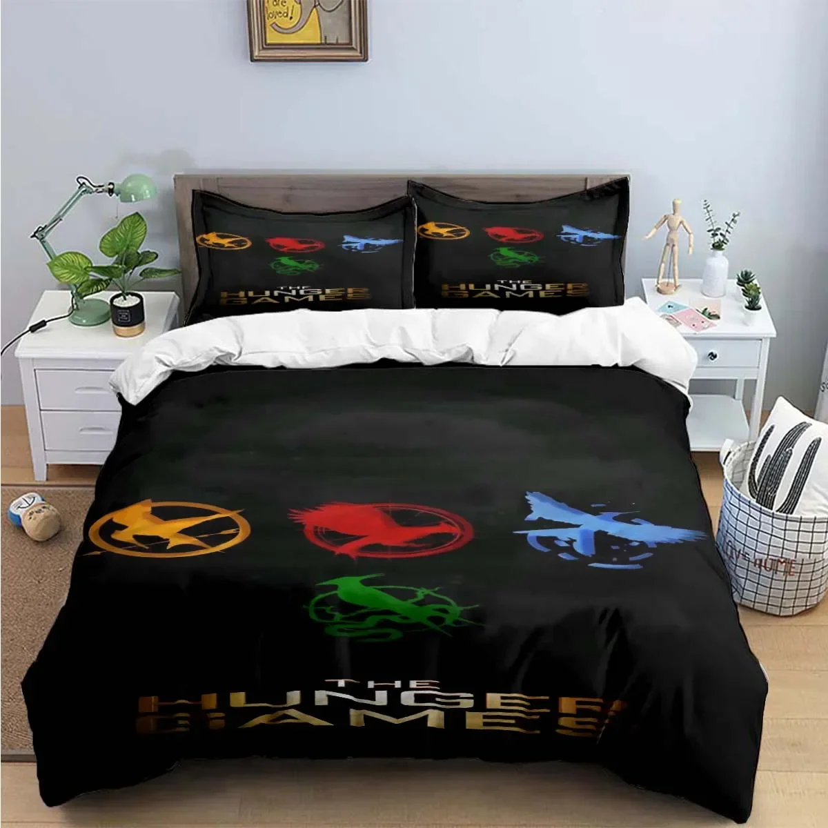 The Hunger Games Fashion Anime 3d Digital Printing Bedding Set Duvet Cover Comforter Bed Youth Kids Girl Boys Gift Home Textiles
The Hunger Games Fashion Anime 3d Digital Printing Bedding Set Duvet Cover Comforter Bed Youth Kids Girl Boys Gift Home Textiles