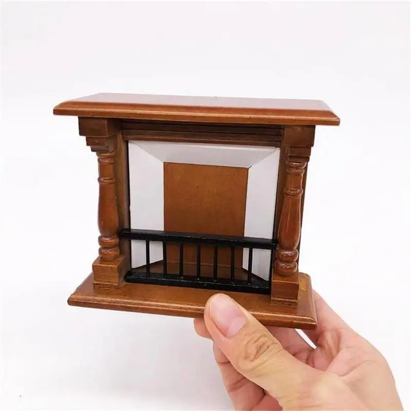 1:12 Wooden Fireplace Model Kids Toy Miniature Doll House Furniture Accessory for Dollhouse Sitting Room Pretend Play
1:12 Wooden Fireplace Model Kids Toy Miniature Doll House Furniture Accessory for Dollhouse Sitting Room Pretend Play