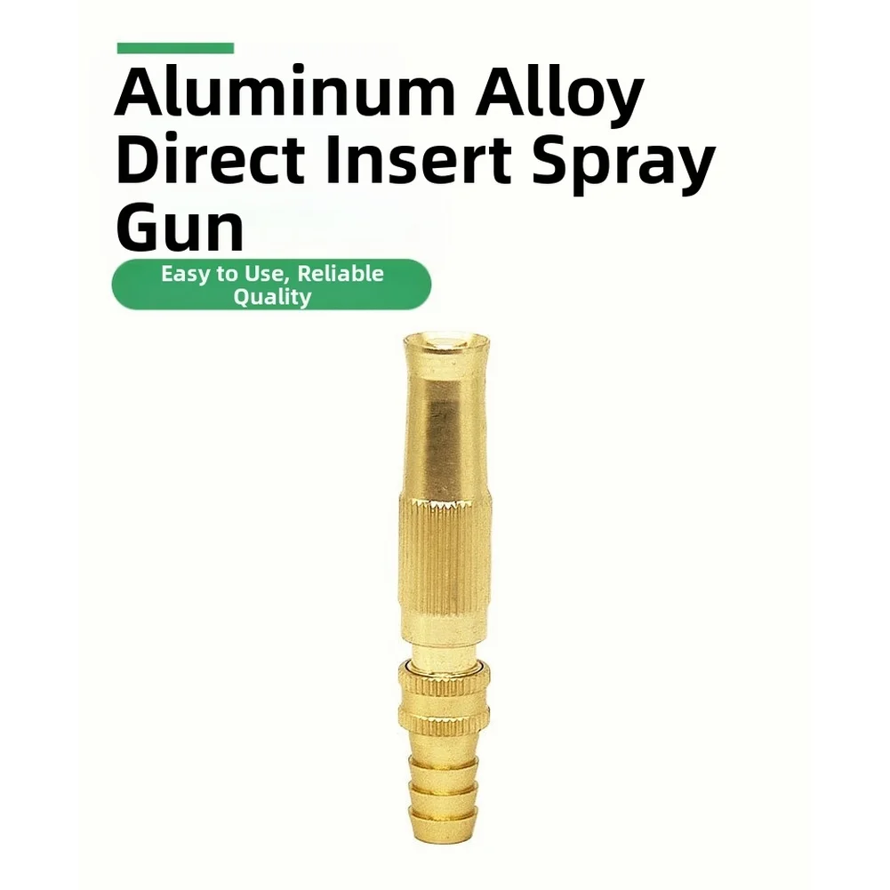 Pressure Quick Connector Adjustable Spray Modes Aluminum Direct Insert Water Spray Nozzle For Garden Irrigation Car Washing
Pressure Quick Connector Adjustable Spray Modes Aluminum Direct Insert Water Spray Nozzle For Garden Irrigation Car Washing