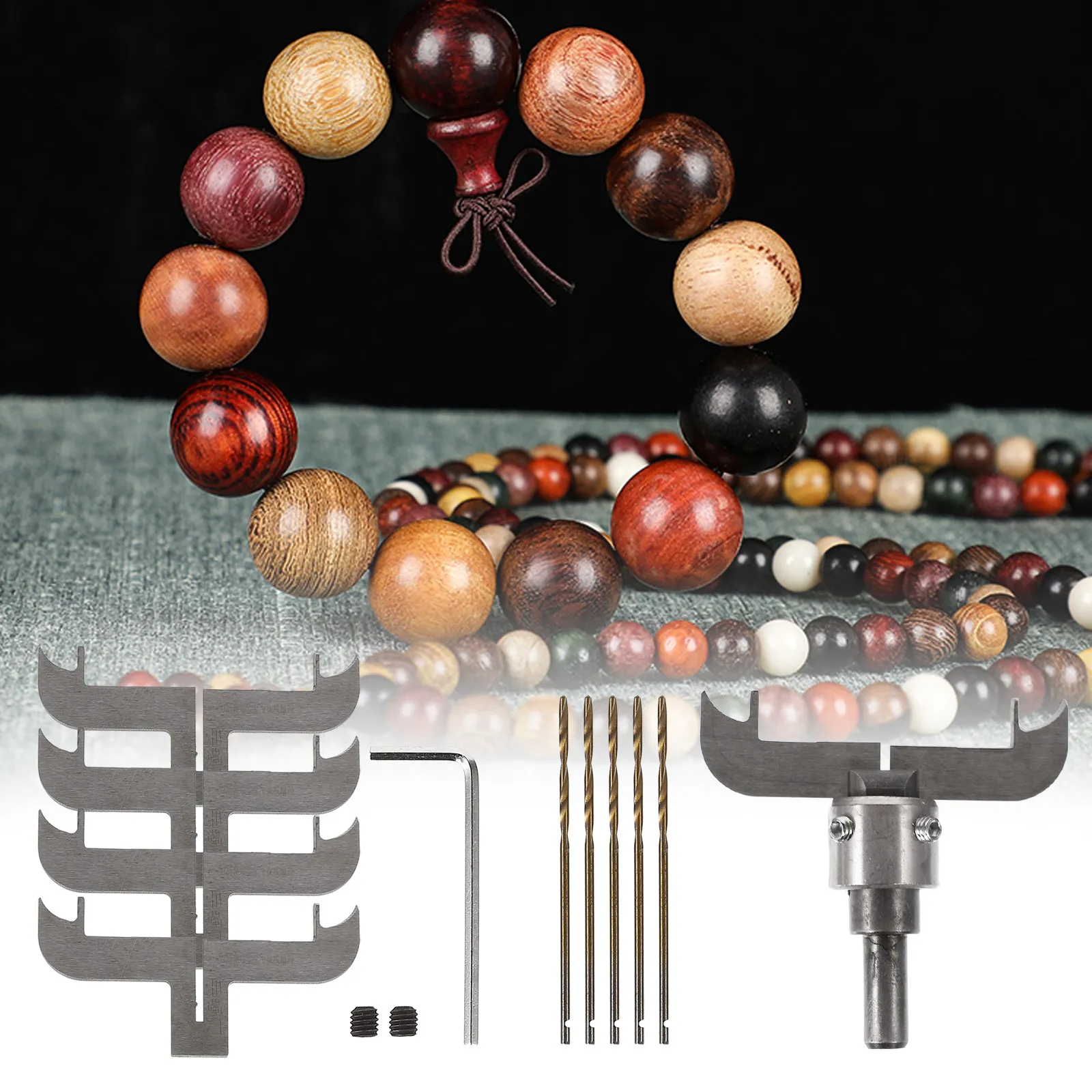 1Set Bracelet Milling Cutter Wood Rings Drill Bit Woodworking Tool Kit Cnc Router Ring Maker Wood Drill Accessories
1Set Bracelet Milling Cutter Wood Rings Drill Bit Woodworking Tool Kit Cnc Router Ring Maker Wood Drill Accessories