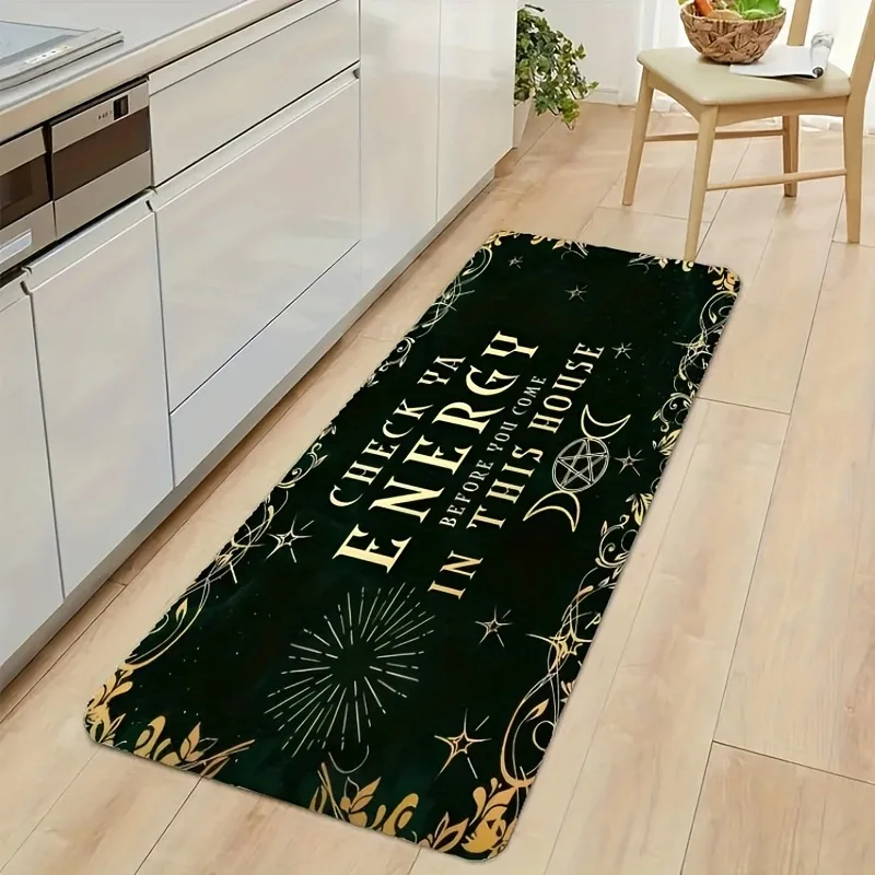 1PC Mystical Home Pattern Kitchen Rug Non-Slip Door Mat Pop design Bathroom Rug Bath Mat Carpet for Home Sink Laundry Decor
1PC Mystical Home Pattern Kitchen Rug Non-Slip Door Mat Pop design Bathroom Rug Bath Mat Carpet for Home Sink Laundry Decor