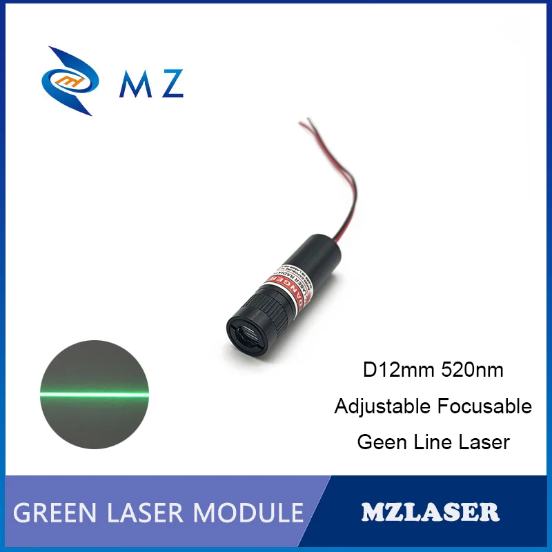 Hot Selling Compact Adjustable Focusing 520nm 1mw Lower Power Class II 3V 5V 12V 24V Green Line Laser Diode Module Industrial
Hot Selling Compact Adjustable Focusing 520nm 1mw Lower Power Class II 3V 5V 12V 24V Green Line Laser Diode Module Industrial