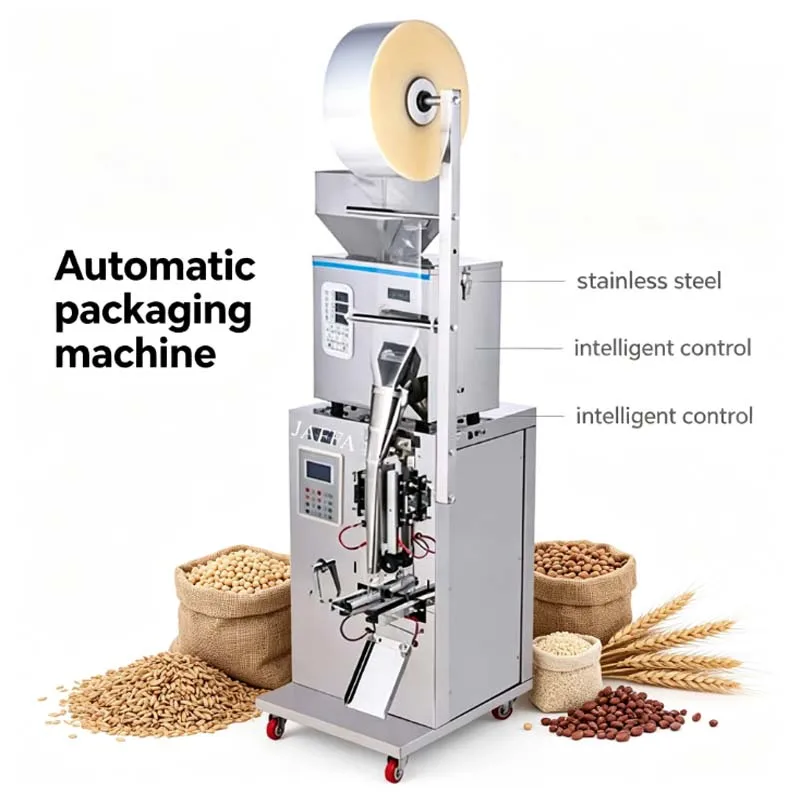 Automatic Powder Filling Machine Multi-Function Vertical Granule Rice Coffee Particle Spice Tea Filling Packing Machine
Automatic Powder Filling Machine Multi-Function Vertical Granule Rice Coffee Particle Spice Tea Filling Packing Machine