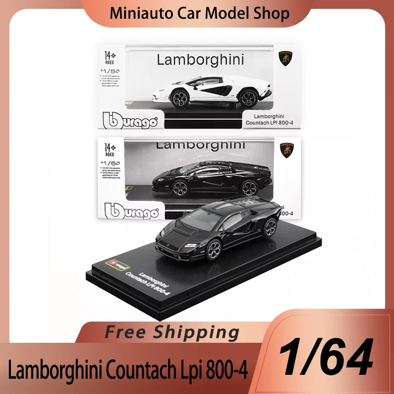 New In Stock Bburago 1:64 Lamborghini Countach Lpi 800-4 Alloy Miniature Diecast Model Terzo Millennio Car Model Toys Kids
New In Stock Bburago 1:64 Lamborghini Countach Lpi 800-4 Alloy Miniature Diecast Model Terzo Millennio Car Model Toys Kids