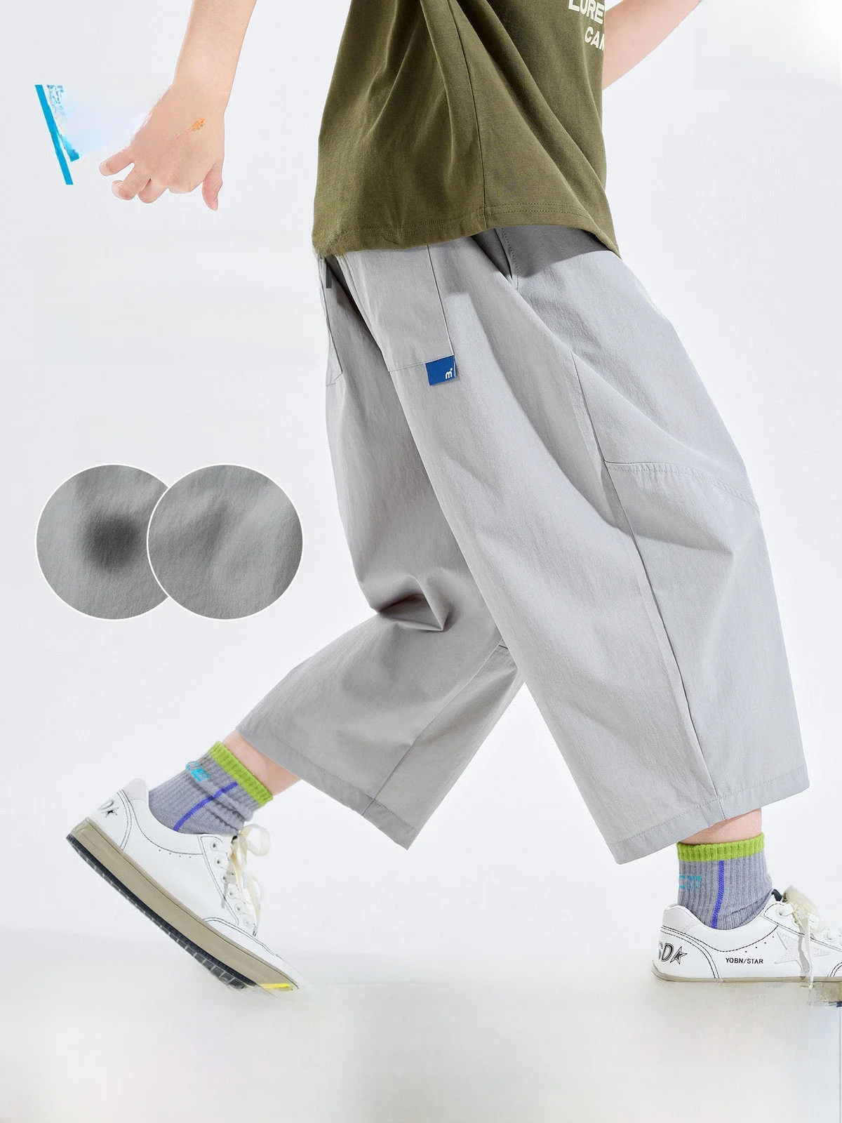 Bluem Boys Summer Thin Seven-Five Pants Teenage Long Sports A-Class Casual Comfortable Breathable Quick-Drying Children's Clo...
Bluem Boys Summer Thin Seven-Five Pants Teenage Long Sports A-Class Casual Comfortable Breathable Quick-Drying Children's Clo...