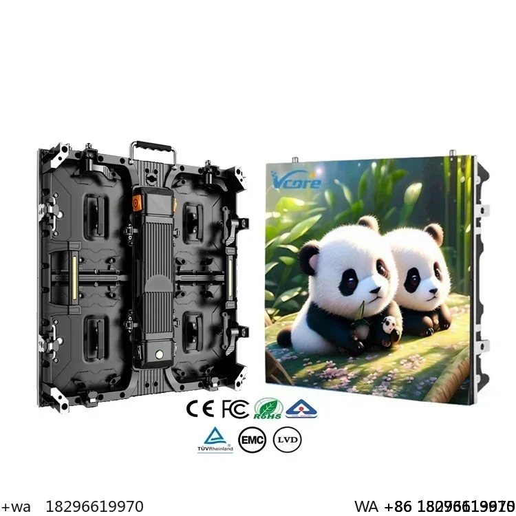 Outdoor P3.9/P4.8 LED Rental Screen 500x1000mm Easy Install Panel for Church Events
Outdoor P3.9/P4.8 LED Rental Screen 500x1000mm Easy Install Panel for Church Events