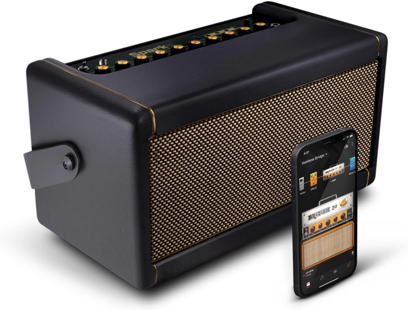 Spark 40-Watt Combo Practice Guitar Amplifier Electric Bass and Acoustic Guitar Amp with Spark Mobile App
Spark 40-Watt Combo Practice Guitar Amplifier Electric Bass and Acoustic Guitar Amp with Spark Mobile App