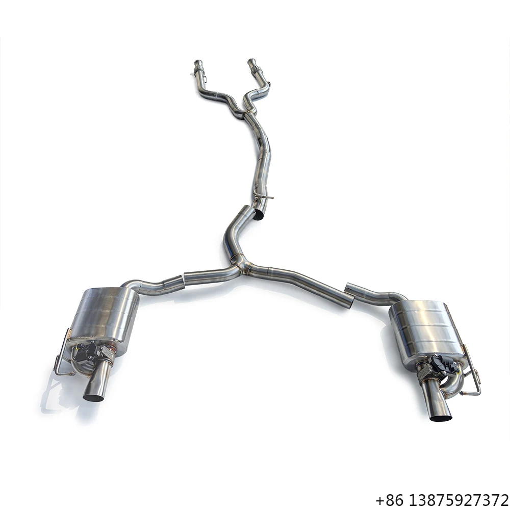 Exhaust System with Valve Control cat Back Exhaust Pipe for E350 V6 3.0T 2016-2022 Stainless Auto Parts Muffler
Exhaust System with Valve Control cat Back Exhaust Pipe for E350 V6 3.0T 2016-2022 Stainless Auto Parts Muffler